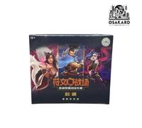 Riftbound Origins Display Jumbo édition chinoise | 12 boosters de 14 cartes | Cartes à collectionner League of Legends