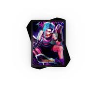 Riftbound TCG : League of Legends Jinx Art Lot de 100 pochettes pour cartes Taille standard