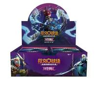 Riftbound Unleashed Jumbo Display Chinois - League of Legends TCG Display avec 12 boosters Jumbo et 168 cartes