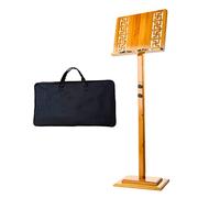 RIFWOVE Pupitre Pliable Et Portable en Bois, Support Pliable Et Portable en Bois pour La Cuisines, Pupitre De Partitions, Tablette, Iiseuse, Livres De Cuisine, Encyclopédies Et Atla