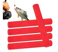 Rig Barres en mousse de pêche - 5 cylindres de pêche à la carpe - Leurres de natation - Matériau Fly Binding Rig - Crochet léger pour étang et rivière