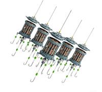 Rig Pêche Anti-Emmêlement Gravité pour Carpe(A 5PCS) | Design gravité unique, opération fluide, pour zéro emmêlement, idéal lancer fréquent, gain de temps