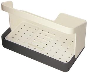 RIG-TIG by Stelton Z00067 Sink Caddy Bac de Rangement Plastique Cool Grey/Pure White 10,5 x 19 x 14 cm