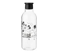 Rig-Tig Gourde Drink-It Moomin Black, Bouteille d'eau, Tritan Noir 0.75 L