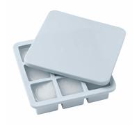 Rig-Tig Ice Cube Box Freeze-It avec couvercle, carré, en silicone, pour 9 cubes