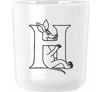Rig-Tig Tasse Moomin ABC - H, Tasse avec lettre, plastique, blanc, 200 ml, Z00706-H