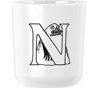 Rig-Tig Tasse Moomin ABC - N, Tasse avec lettre, plastique, blanc, 200 ml, Z00706-N