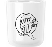 Rig-Tig Tasse Moomin ABC - Q, Becher mit Buchstabe, Kunststoff, Weiß, 200 ml, Z00706-Q