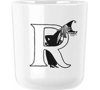 Rig-Tig Tasse Moomin ABC - R, Becher mit Buchstabe, Kunststoff, Weiß, 200 ml, Z00706-R