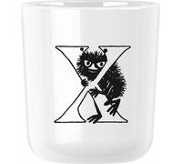 Rig-Tig Tasse Moomin ABC - X, Tasse avec lettre, plastique, blanc, 200 ml, Z00706-X