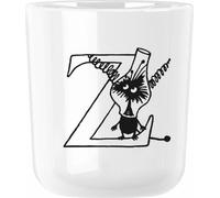 Rig-Tig Tasse Moomin ABC - Z, Becher mit Buchstabe, Kunststoff, Weiß, 200 ml, Z00706-Z
