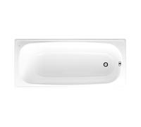 Jika (groupe roca) riga baignoire gain de place 120 x 70 cm en acier émaillé, blanc (h2340200000001)