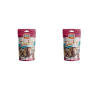 Riga - Duck'Os Stick - 8 Friandises pour Chien au Canard - Friandise Riche en Protéines - sans Colorants ni Additifs - Paquet de 70g (Lot de 2)