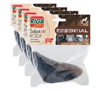 RIGA - Essential Sabot De Boeuf - Friandises Chien - Riche en Protéines - 100% Naturel - Non Transformé - Longue Durée - Mastication Et Récompense - Gourmandise Naturelle Savoureuse - x1 (Lot de 4)