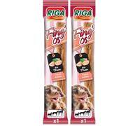 RIGA - Fing'Os Stick - Friandises Chien - Snack Tendre Au Thon - Riche en Vitamines Et Minéraux - sans Sucre Ajouté, Colorant, Conservateur Et Arômes Artificiels - Récompense Idéale - 1 x 12g