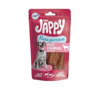 Riga - Jappy Filet à l'Agneau + Stick - Friandise Chien - Riche en Agneau - Riche en Protéines & Collagène - Faible Teneur en Matière Grasse - sans Colorant, Ni Additifs, Ni Peau De Boeuf - 75g