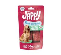 Duck'Os Riga Filets - Friandises Chien - Filets 95% De Canard - Riche en Protéines - sans Colorant Ni Additifs - Récompenses Naturelles Idéales - 80 g