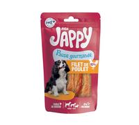 RIGA - Jappy Filet de Poulet - Friandise Chien - Riche en Poulet - Riche En Protéines - Faible Teneur En Matière Grasse - Sans Colorant Ni Additifs - Récompenses Idéales - 80g