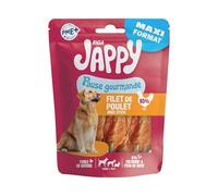 RIGA - Jappy Filet de Poulet + Stick - Friandise Chien - Riche en Poulet - Riche En Protéines & Collagène - Faible En Matière Grasse - Sans Colorant, Ni Peau De Boeuf - Maxi Pack - 300g