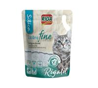 RIGA - Litière Silice Ultra Absorbante et Sans Odeur, Texture Agglomérante Pratique (1,8 kg) - Le lot de 3