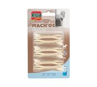 RIGA - Mach'os - Bon'os pour Chien S - Riche en Protéines Et Calcium - Hygiène Buccale - Mastication Et Récompense - pour Petit Chien - x 6