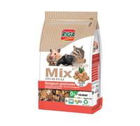RIGA - Menu Mix pour Rongeurs Granivores - Hamster, Rats, Ecureuils, Souris, Gerbilles - Aux Noix - Riche en Vitamines Et Minéraux - sans Colorant - Sain Et Équilibré - 750G
