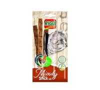 Riga Miouly Stick Friandise pour Chat Poulet/Foie 15 g Friandise pour Chat 1 Unité