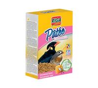 RIGA - Pâtée Universelle pour Oiseaux - Aliment Complémentaire Oiseaux Insectivores - Au Miel Et Aux Fruits - Riche en Vitamines Et Protéines - Favorise Chant, Plumage Brillant Et Coloré - 600G