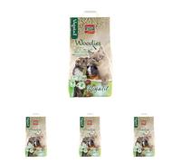 RIGA - Rigalit Woodies - Litière pour Chat Et Rongeurs - Fibre De Bois - Origine Végétale - Naturellement Absorbante - Litière Compostable - Neutralise Odeurs Et Bactéries - Durée 1 Mois - 4 kg