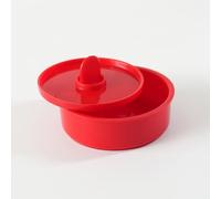 Rigamonti Mini Press Mold Hamburger White, One