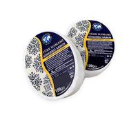 Rigasz Savon exfoliant végétalien fait à la main Expérience de nettoyage naturelle et renouvelante - Hammam de bain turc - 2 x 120 g