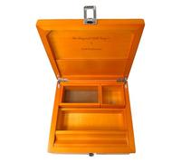 Rigasz Wolf Production Boîte de rangement verrouillable en bois T4-23 x 21,5 x 7,5 cm