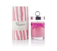 Rigaud Paris Bougie Grand Modèle Rose Couture, 230g, 90h de Parfum, Fabrication Artisanale Française