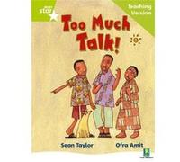 Rigby Star Phonic Guided Reading Green Level: Too Much Talk Teaching Version | Pearson Education, Limited Pearson Education, LimitedPearson Education, Limited (Auteur)