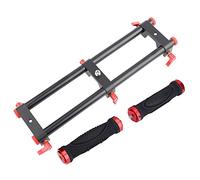 Rige de stabilisateur de cardan à Double poignée | Secure Grip Extender pour Plusieurs Marques | Montage à libération Rapide avec des vis de 1/4 "et 3/8" | Accessoire de caméra en