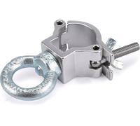 Riggatec Halfcoupler Petites Argent avec Oeillet max. 75kg (32-35 mm)