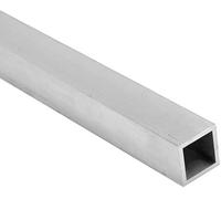 Riggatec Tube d'aluminium Carré 30x30x3mm Longueur 1,5 m