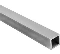 Riggatec Tube d'aluminium Carré 50x50x2mm Longueur 6,0 m