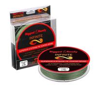 RIGGED & READY TRAVEL FISHING Infinite Braid 15lb-7kg Tresse Infinie 6,8 kg-7 kg Unisexe, Vert