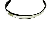 Righe e Pois - Collier en métal AR/doré - Argenté, Taglia Unica, BIGIOTTERIA - Collier en métal solide