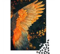 Right Angel Wing Puzzle Adulte 1000 Pièces, 70x50cm/1000pcs, Pièces Blanches Peu Poussiéreuses; À Apprécier Seul Ou avec des Proches