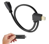 Right Angle 90 degrés Fire Stick TV HDMI 0.5 m mâle vers femelle Extender extension wire Lead câble
