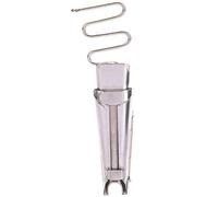 Right Angle Bias Sewing Machine Attachment Durable Metal Double Fold Bias Tape for Single Needle High Head Machine Synchronized Sewing Machine 12 Inlet Sizes (Entrance 25MM)