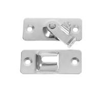 Right Angle Door Knob 90 Degree Stainless Steel Latch Sliding Barn Door Lock Hardware Silver Barrel Bolt Closet Bedroom Pockets