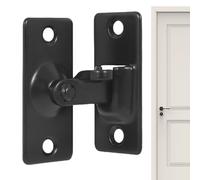 Right Angle Door Latch - Robuste Bolt Lock, Rust Resistant Metal Hardware, Secure Fastening Design, Long Lasting Durability | Latches & Bolts for Home Office Cabinet Safety Stable Locking System