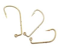 Right-Angle Double Barb Crank Hooks, 50Pcs Micro Fishing with Eggshell Tip for Stream, Homemade Style(1#)