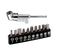 Right Angle Drill, Square Drill Bit 105° Screwdriver Set, Multi-Functional Drills Attachments for Tight Spaces, Electrical Tools Wood, Metal, and Twist Screw Driving
