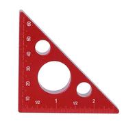 Right Angle Measuring Tool | 2in / 6cm Aluminum Alloy Woodworking Measuring Tool | Dual Scale Markings for Carpentry/DIY Projects | Enhanced Accuracy & Long - Wearing
