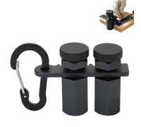 Right-Angle Ruler Clamp with Hexagonal Stable Lock, Multifunction Tall Stair Gauges for Framing Square, Anti-Slip Framing Attachment Jig and Speed Square Holder for Carpentry and Circular Saw
