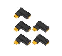 Right Angle XT60 Male to Female Connector 90 Degree XT60 Wireless Connector for RC FPV Toy Car Plane Drone Battery